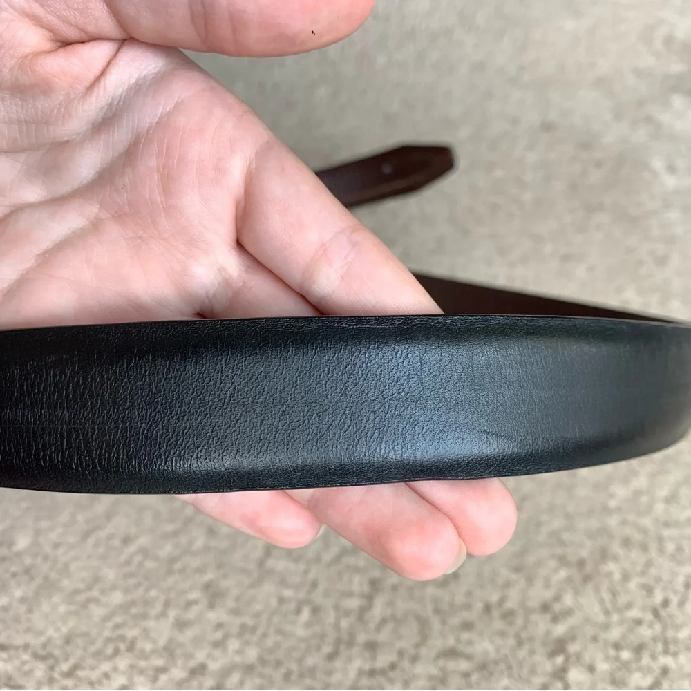 Nautica Black Men’s Leather Belt